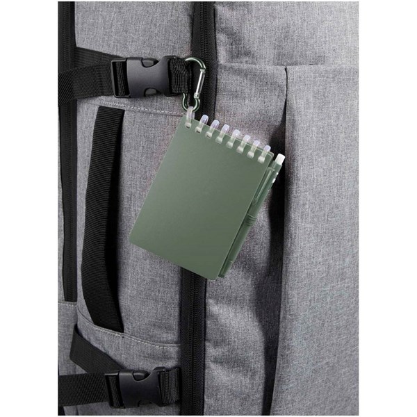 Obrázky: Pozn. blok s karabínou a rec. perom ČN, zelená, Obrázok 4