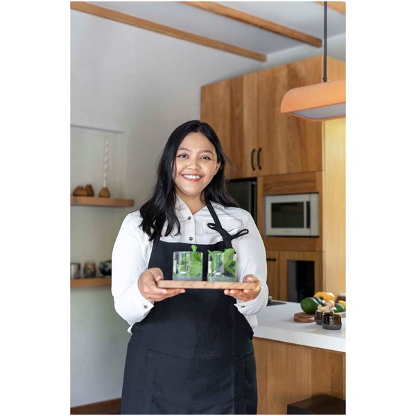 Obrázky: Dlhá čierna zástera 300g z rec.mat. v krabičke, Obrázok 3