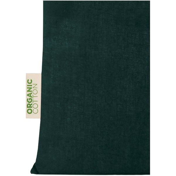 Obrázky: Nák. taška 140 g/m², organ. mater. OCS, zelená, Obrázok 2