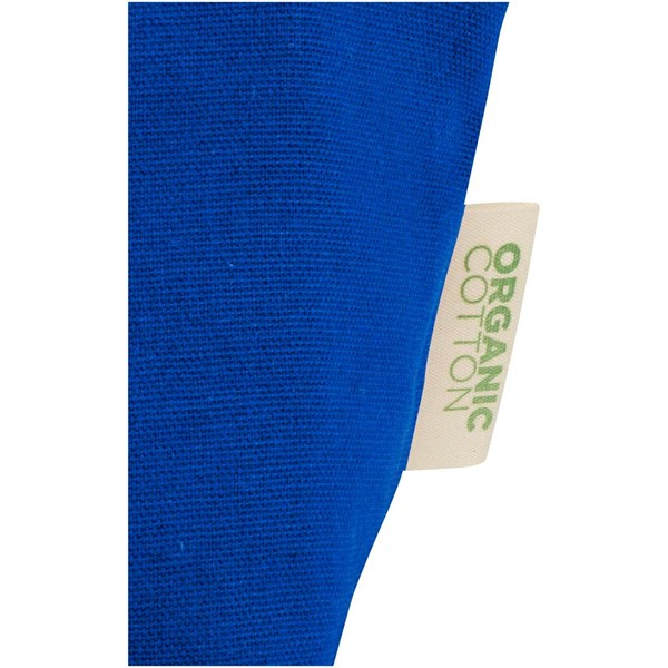 Obrázky: Str.modrá toal. taška 180g z organ. bavlny OCS, Obrázok 2