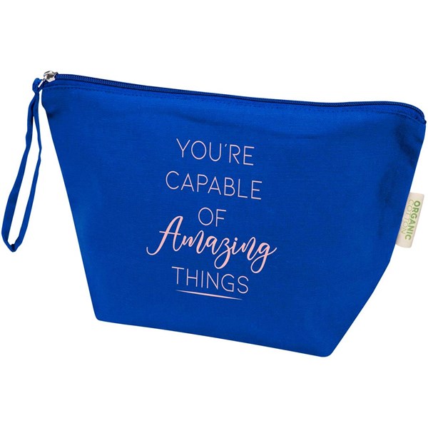 Obrázky: Str.modrá toal. taška 180g z organ. bavlny OCS, Obrázok 6