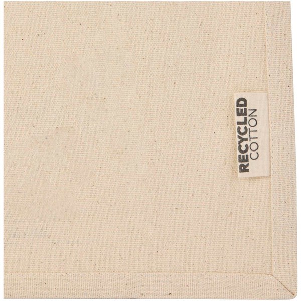 Obrázky: Malá taška s klinom, bavlna GRS 220 g/m², prírodná, Obrázok 3