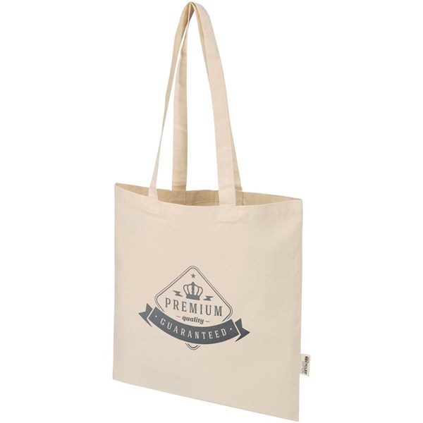 Obrázky: Prírodná nákupná taška 180 g, GRS bavlna/RPET, Obrázok 9