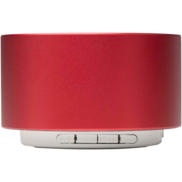 Obrázky: Červený 3W Bluetooth® reproduktor z rec. hliníku, Obrázok 5
