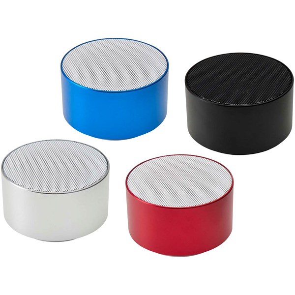 Obrázky: Modrý 3W Bluetooth® reproduktor z rec. hliníku, Obrázok 8