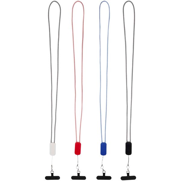 Obrázky: Modrá šnúrka na krk s integrovaným 27 W 5v1 káblom, Obrázok 7