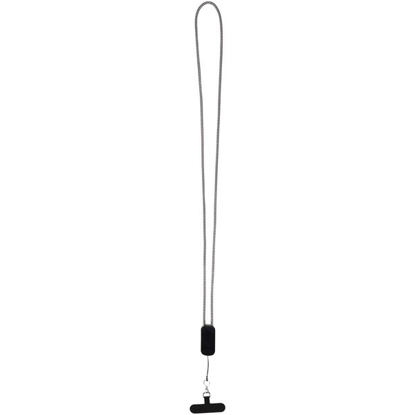 Obrázky: Čierna šnúrka na krk s integrovaným 27W 5v1 káblom