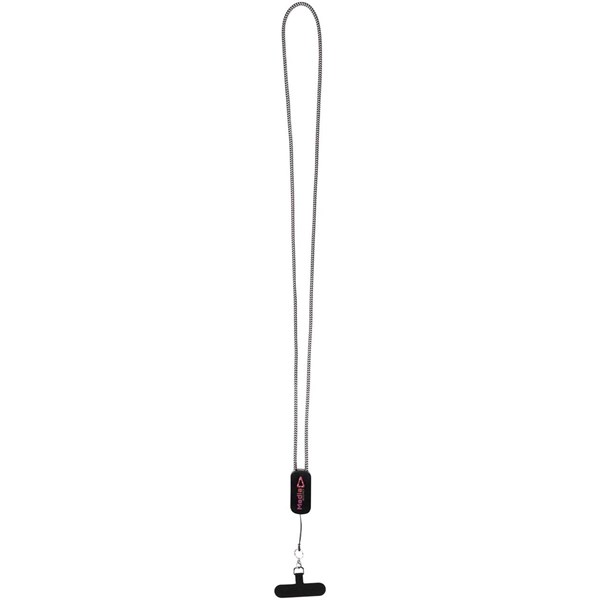 Obrázky: Čierna šnúrka na krk s integrovaným 27W 5v1 káblom, Obrázok 3