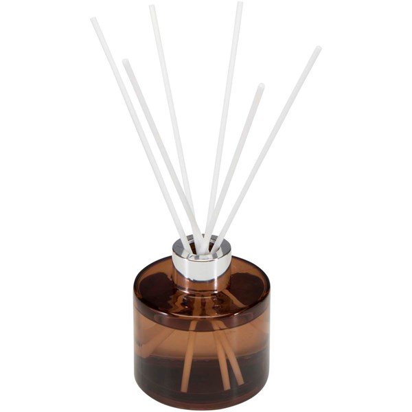 Obrázky: Hnedý sklenený difuzér 100ml s vonnými tyčinkami