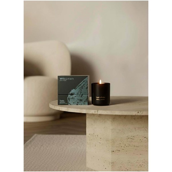 Obrázky: Wellmark vonná sójová sviečka 210g, čierna, Obrázok 9
