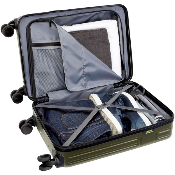 Obrázky: Palubný kufor 40L, lesná zelená, Obrázok 5