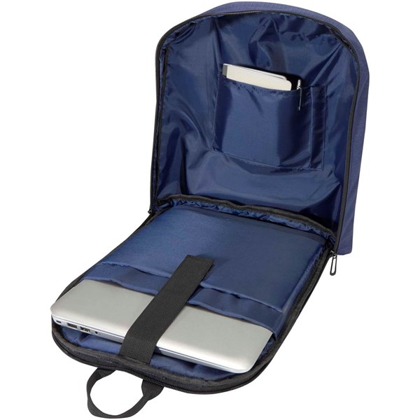 Obrázky: Modrý 10L GRS rec.ruksak s ochranou proti krádeži, Obrázok 5