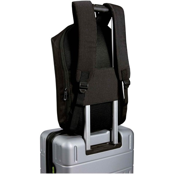 Obrázky: Čierny 10L GRS rec.ruksak s ochranou proti krádeži, Obrázok 4