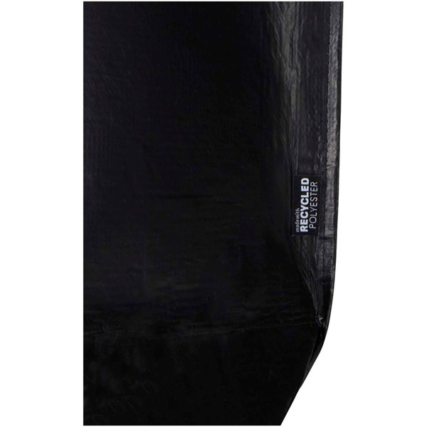 Obrázky: Čierna nákupná taška 45x37,5cm, dvojitá laminácia, Obrázok 3