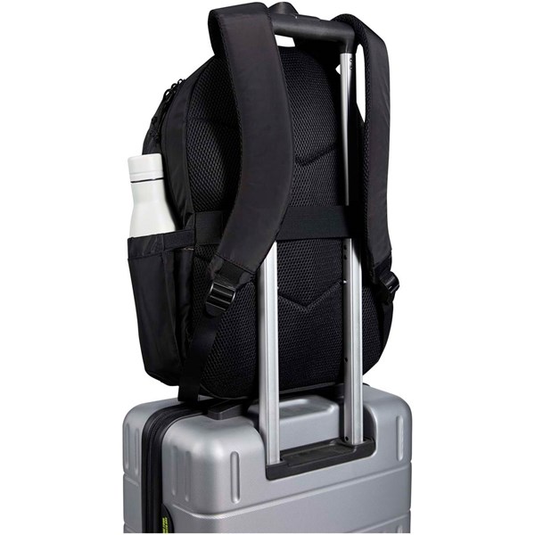 Obrázky: Čierny ruksak na notebook 15,6″ z rec.GRS, 18L, Obrázok 4