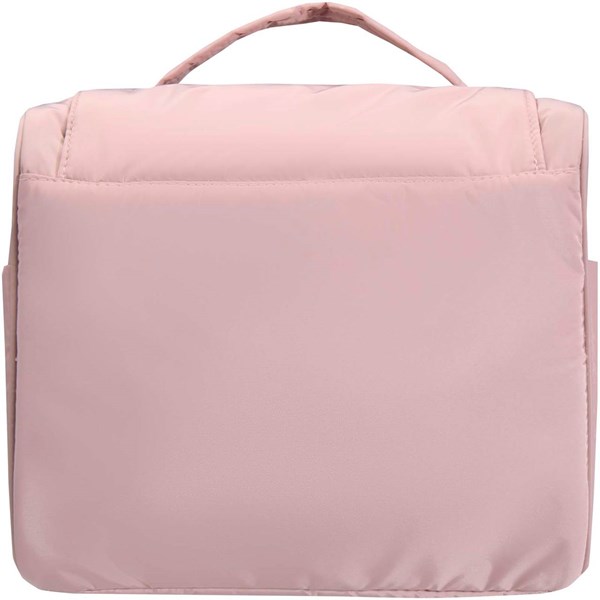 Obrázky: Ružová závesná toaletná taška z rec. GRS, 8L, Obrázok 2