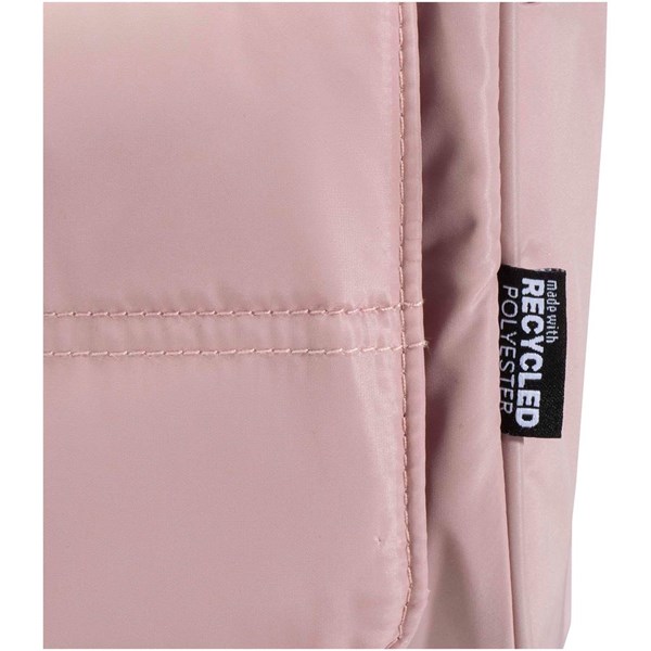 Obrázky: Ružová závesná toaletná taška z rec. GRS, 8L, Obrázok 3