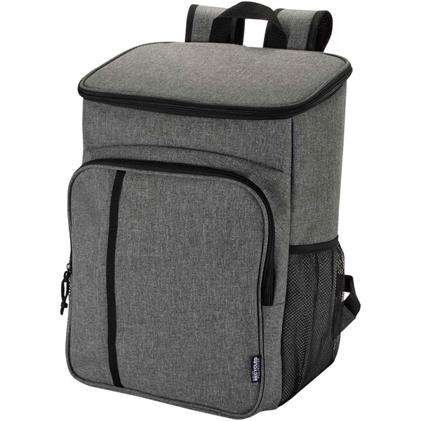 Obrázky: Šedý termo ruksak na piknik,sada príborov 20L