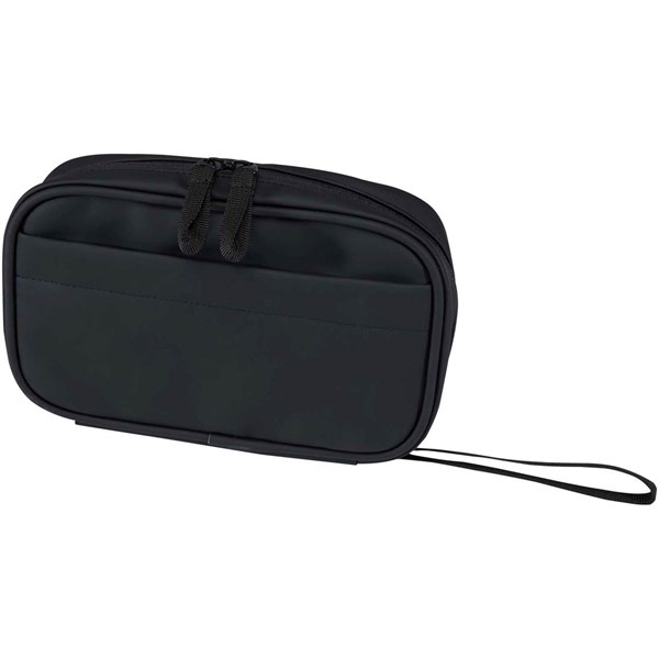 Obrázky: Čierny organizér na káble a elektroniku