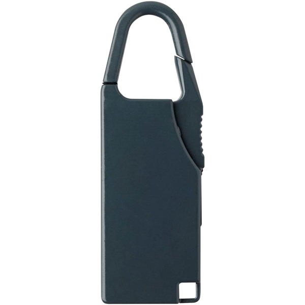 Obrázky: Kovový zámok na batožinu, modrý, Obrázok 2