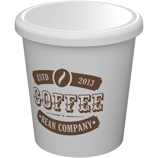 Obrázky: 100ml hrnček Americano® Piccolo,viečko, biely, Obrázok 7