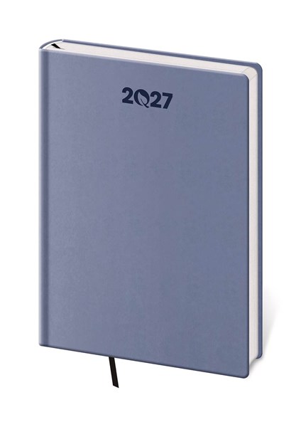 Obrázky: EKO 2027, týždenný A5 šedo-fialový diár