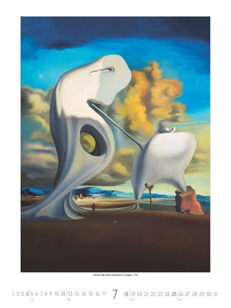 Obrázky: SALVADOR DALÍ, nástenný kalendár 420x560 mm, Obrázok 11