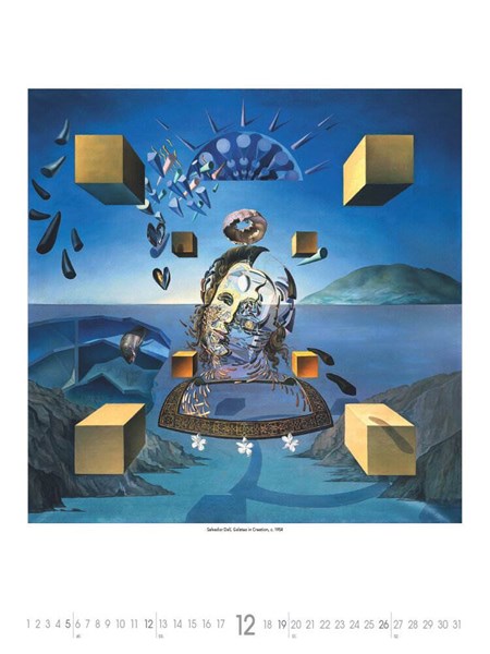 Obrázky: SALVADOR DALÍ, nástenný kalendár 420x560 mm, Obrázok 5