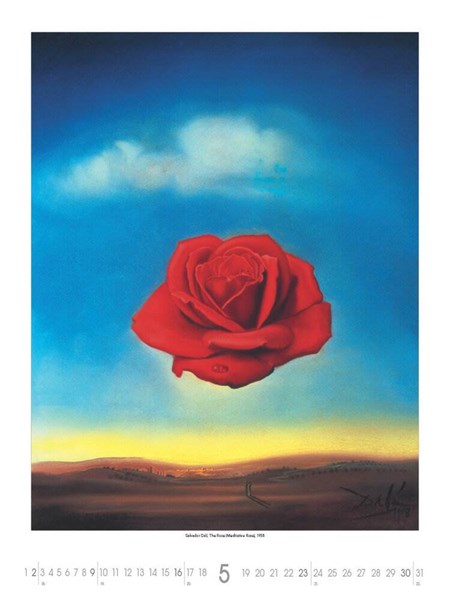 Obrázky: SALVADOR DALÍ, nástenný kalendár 420x560 mm, Obrázok 9