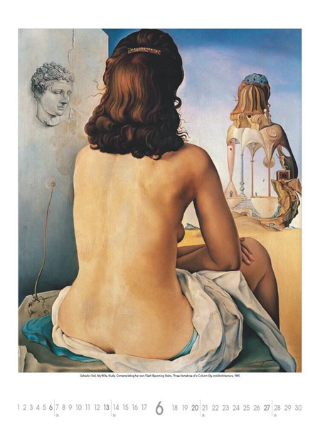 Obrázky: SALVADOR DALÍ, nástenný kalendár 420x560 mm, Obrázok 10