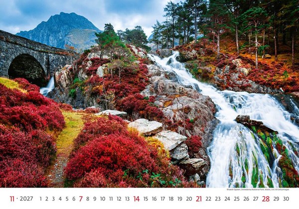 Obrázky: NATIONAL PARKS, nástenný kalendár 450x315 mm, väzba na špirále, Obrázok 12