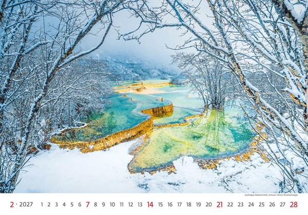 Obrázky: NATIONAL PARKS, nástenný kalendár 450x315 mm, väzba na špirále, Obrázok 3