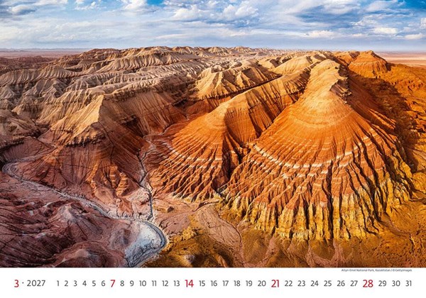Obrázky: NATIONAL PARKS, nástenný kalendár 450x315 mm, väzba na špirále, Obrázok 4