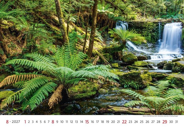 Obrázky: NATIONAL PARKS, nástenný kalendár 450x315 mm, väzba na špirále, Obrázok 9