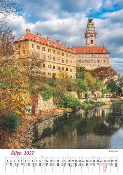 Obrázky: ČECHY A MORAVA, nástenný kalendár, Obrázok 3