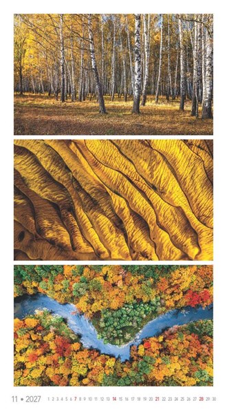 Obrázky: COLORS OF NATURE, nástenný kalendár 420x420 mm, Obrázok 4