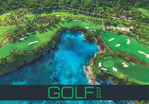 Obrázky: GOLF, nástenný kalendár 485x340 mm
