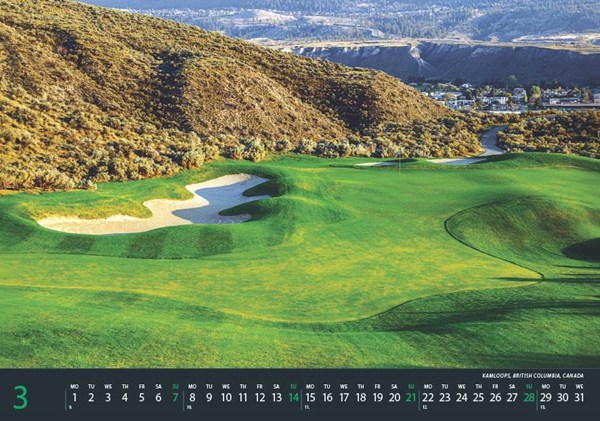 Obrázky: GOLF, nástenný kalendár 485x340 mm, Obrázok 7