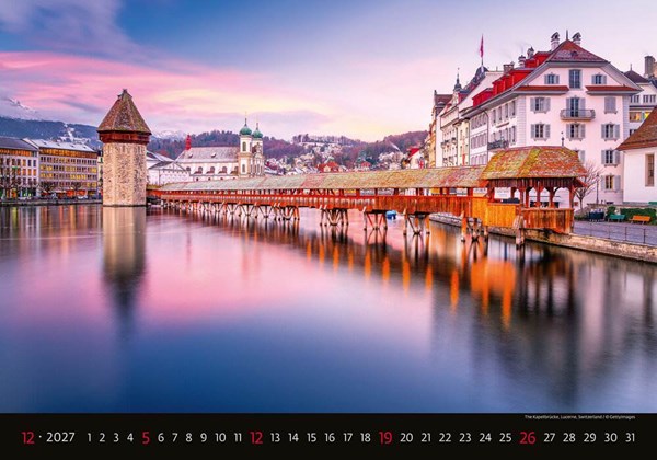 Obrázky: BRIDGES, nástenný kalendár 450x315 mm, Obrázok 13