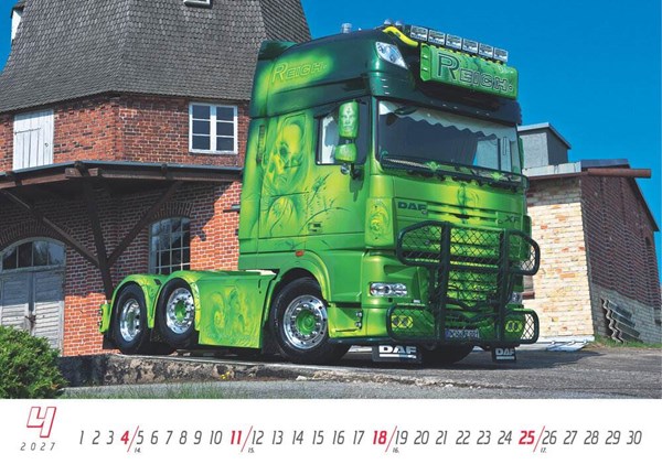 Obrázky: TRUCKS, nástenný kalendár 485x340 mm, Obrázok 8