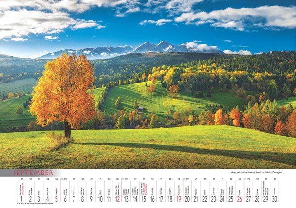 Obrázky: SLOVENSKO V OBRAZOCH,nástenný kalendár 485x340 mm, Obrázok 13