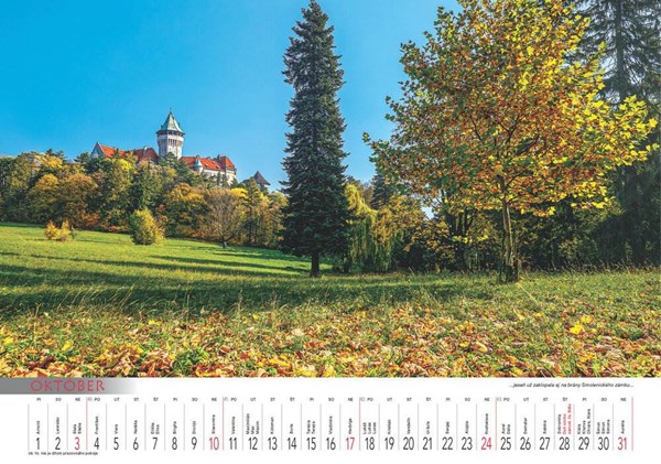 Obrázky: SLOVENSKO V OBRAZOCH,nástenný kalendár 485x340 mm, Obrázok 3