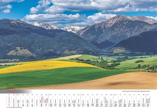 Obrázky: SLOVENSKO V OBRAZOCH,nástenný kalendár 485x340 mm, Obrázok 9