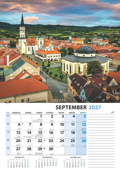 Obrázky: SLOVENSKO Z VÝŠKY, nástenný kalendár 340x485 mm, Obrázok 13