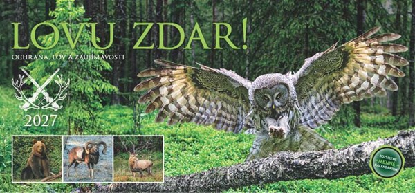 Obrázky: LOVU ZDAR, stolový kalendár, 297x138 mm, Obrázok 2