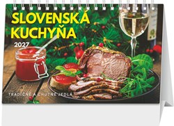 Obrázky: SLOVENSKÁ KUCHYŇA, stolový kalendár, 230x140 mm