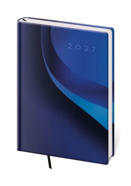 Obrázky: COLOR 2027, denný diár A5 modrý
