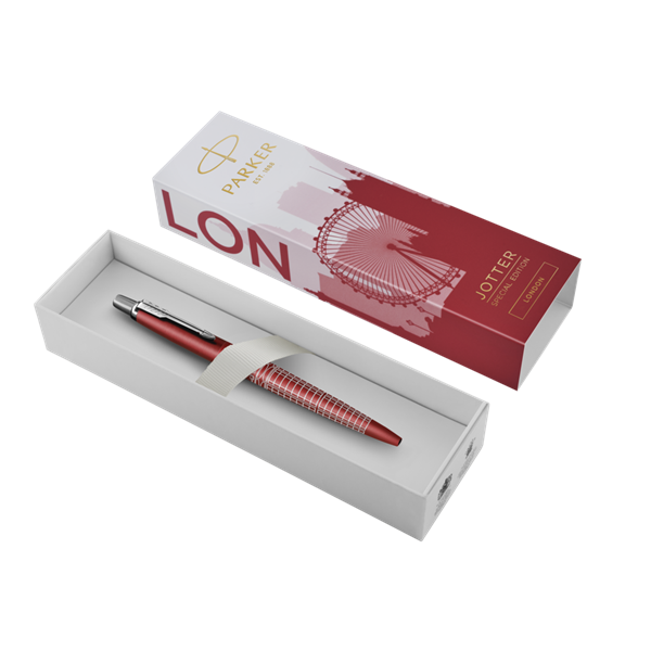 Obrázky: PARKER Jotter SE London Red CT,guličkové pero, Obrázok 3