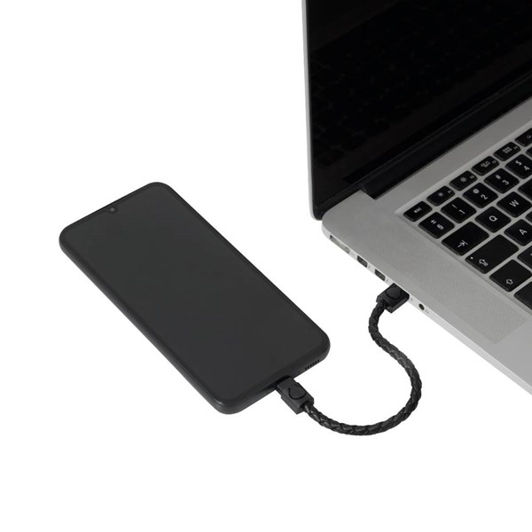 Obrázky: Kovová kľúčenka s rýchlonabíjacím 60W USB-C káblom, Obrázok 9