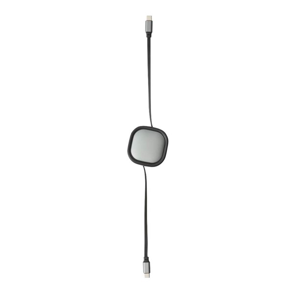 Obrázky: Samonavíjací 60W nabíjací/dátový kábel USB-C, Obrázok 3